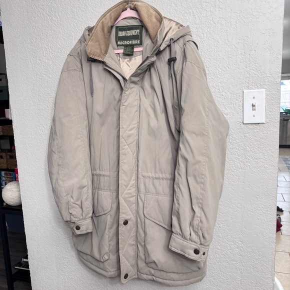 Vintage Urban Equipment Men's Beige Microfiber All Weather Jacket - Size XL - Picture 2 of 6